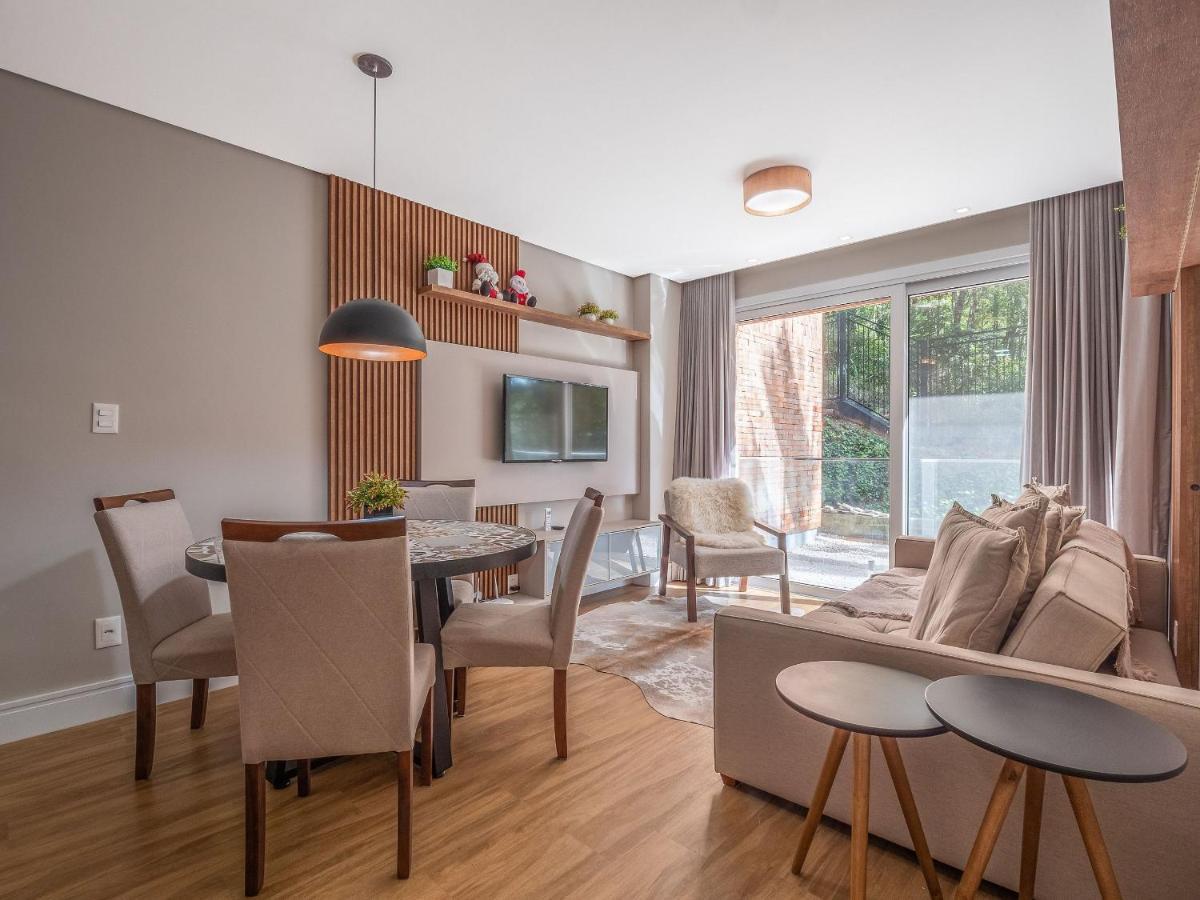 Alpes Da Montanha 304 - Apartamento Em Грамаду Екстер'єр фото